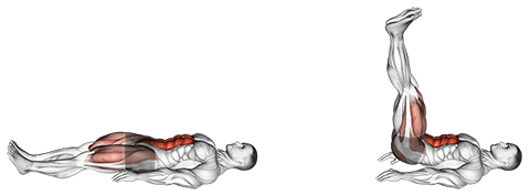 Leg raises sale abs
